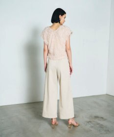 GRACE CONTINENTAL アシンメトリーワークパンツ