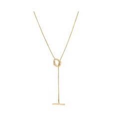 blancotokyo 【金属アレルギー対応】ニュアンスラリエットネックレス FLUIR