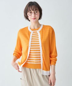 ANY ツインニットセット（ノースリーブニット＋カーディガン）