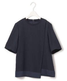 ICB 【新色追加・接触冷感・UVケア・速乾・洗える】 FluidBackSatin Tブラウス