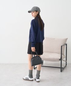 earth music&ecology 【予約】襟付きアーガイルニットカーディガン