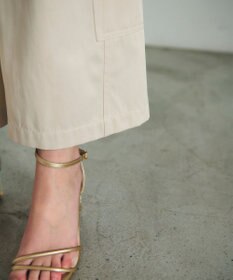 GRACE CONTINENTAL アシンメトリーワークパンツ