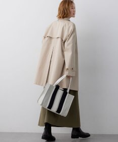 23区 L 【先行予約】エアータンブラー TCギャバジン ステンカラー コート