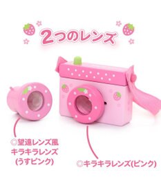 Mother garden マザーガーデン 木製おもちゃ いちごのカメラ