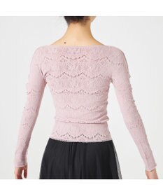 Chacott 【ノーソーイングニット】ノーソーイングクルーネックトップ