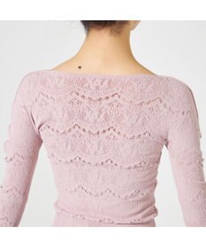 Chacott 【ノーソーイングニット】ノーソーイングクルーネックトップ