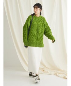 CRAFT STANDARD BOUTIQUE ブラッシングケーブルニット