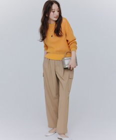 UNFILO L メッシュ クロップドニット