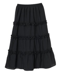 earth music&ecology ミニフリルボリュームスカート