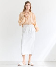 BEIGE， RUE / ドライタッチイージーIラインスカート