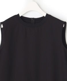 ICB 【洗える】FluidBackSatin ノースリーブプルオーバー