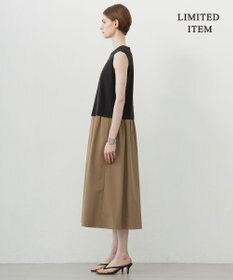 ICB L 【WEB限定・洗える】 RENUコンビ ノースリーブワンピース