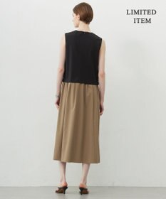 ICB L 【WEB限定・洗える】 RENUコンビ ノースリーブワンピース