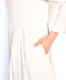 Tiaclasse L 【ダブルクロス】【洗える】ラインワンピース