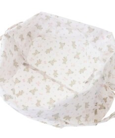 Maison de FLEUR ベアリボンプリントエコバッグ