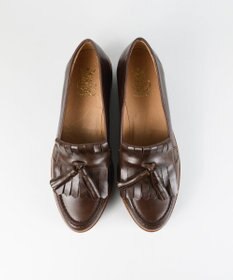 BONTRE 【BONTRE/ボントレ】厚底キルトタッセルローファー/16952-UA