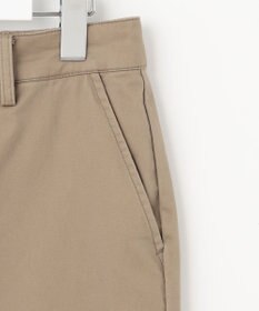 J.PRESS LADIES 【洗える】ピーチサテンストレッチ パンツ