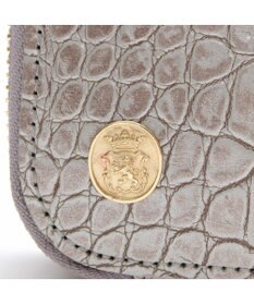 A.D.M.J. 【牛革】クロコ型押しスクエアショルダー