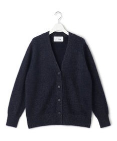 ICB 【30th ANNIVERSARY】ルレックスフォックスアルパカ Vネックカーディガン ネイビー