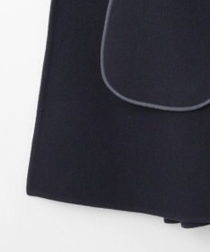 #Newans セーラーカラーダブルフェイスケープコート