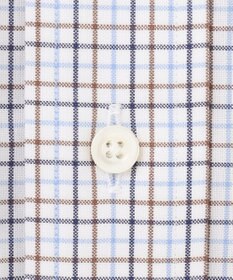 J.PRESS MEN 【EXTRA COMFORT / 形態安定・ストレッチ・抗菌防臭・速乾】ピンオックス サマーチェック 半袖シャツ/B.D.