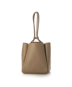 UNBILLION カシュカシュ cachecache / シュリンク合皮ワンハンドル手提げ