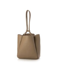 UNBILLION カシュカシュ cachecache / シュリンク合皮ワンハンドル手提げ