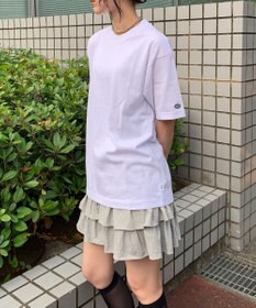 WEGO 【ユニセックス着用ITEM/MLサイズ展開】DISCUS　USAコットンブレンドクルーＴ