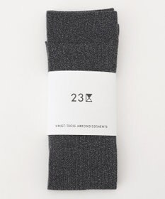 23区 ラメ ロングソックス