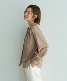 YECCA VECCA ギャザーブラウス