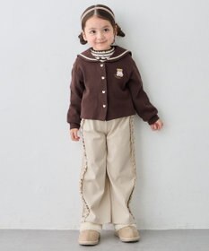 ANY KIDS 【ときめきストレッチ】サイドフリル カットパンツ