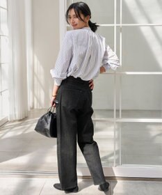 UNFILO ギャザーブラウス