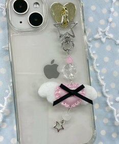 WEGO リボンエンジェルキーホルダー