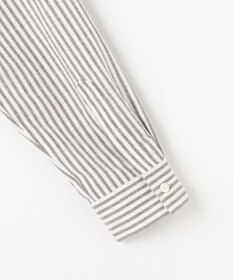 J.PRESS LADIES S リネンMIX ストライプ シャツ ブラウス