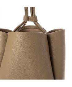 UNBILLION カシュカシュ cachecache / シュリンク合皮ワンハンドル手提げ