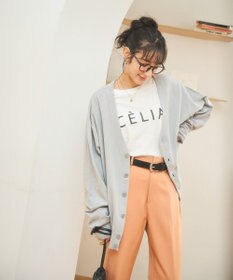 WEGO 【ユニセックス着用ITEM/MLサイズ展開】ドロップショルダーカーディガン