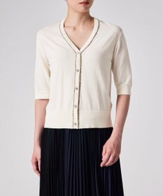 Paul Smith パイピングストライプ カーディガン