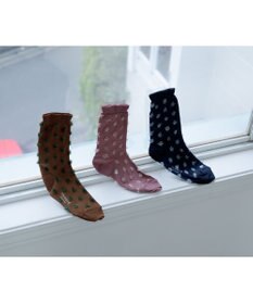 TRICOTE ドットファーソックス
