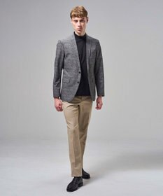 JOSEPH HOMME 【新色追加】ハイゲージベアスムース　モックネックＴシャツ