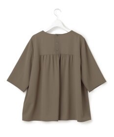 23区 L 【Lサイズ限定】ハイストレッチツイル ブラウス