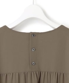 23区 L 【Lサイズ限定】ハイストレッチツイル ブラウス