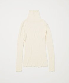 TOQUE 24AW新作〈高垣麗子さん着用〉針抜きスムスハイネックＴ