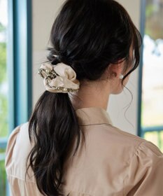 Tiaclasse ツイードフリンジシュシュ