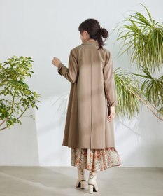 Tiaclasse L 【洗える】ステンカラーコート