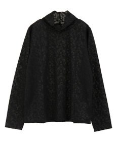 Green Parks レースハイネックプルオーバー