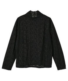 Green Parks レースハイネックプルオーバー