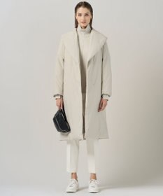 ICB 【撥水加工】ADS ダウン ショールカラーロングコート