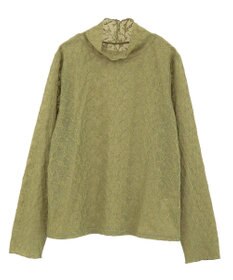 Green Parks レースハイネックプルオーバー