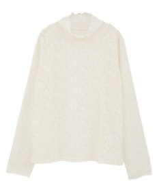 Green Parks レースハイネックプルオーバー