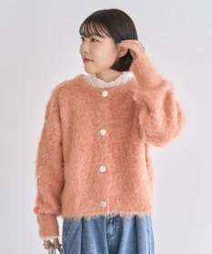 Green Parks レースハイネックプルオーバー